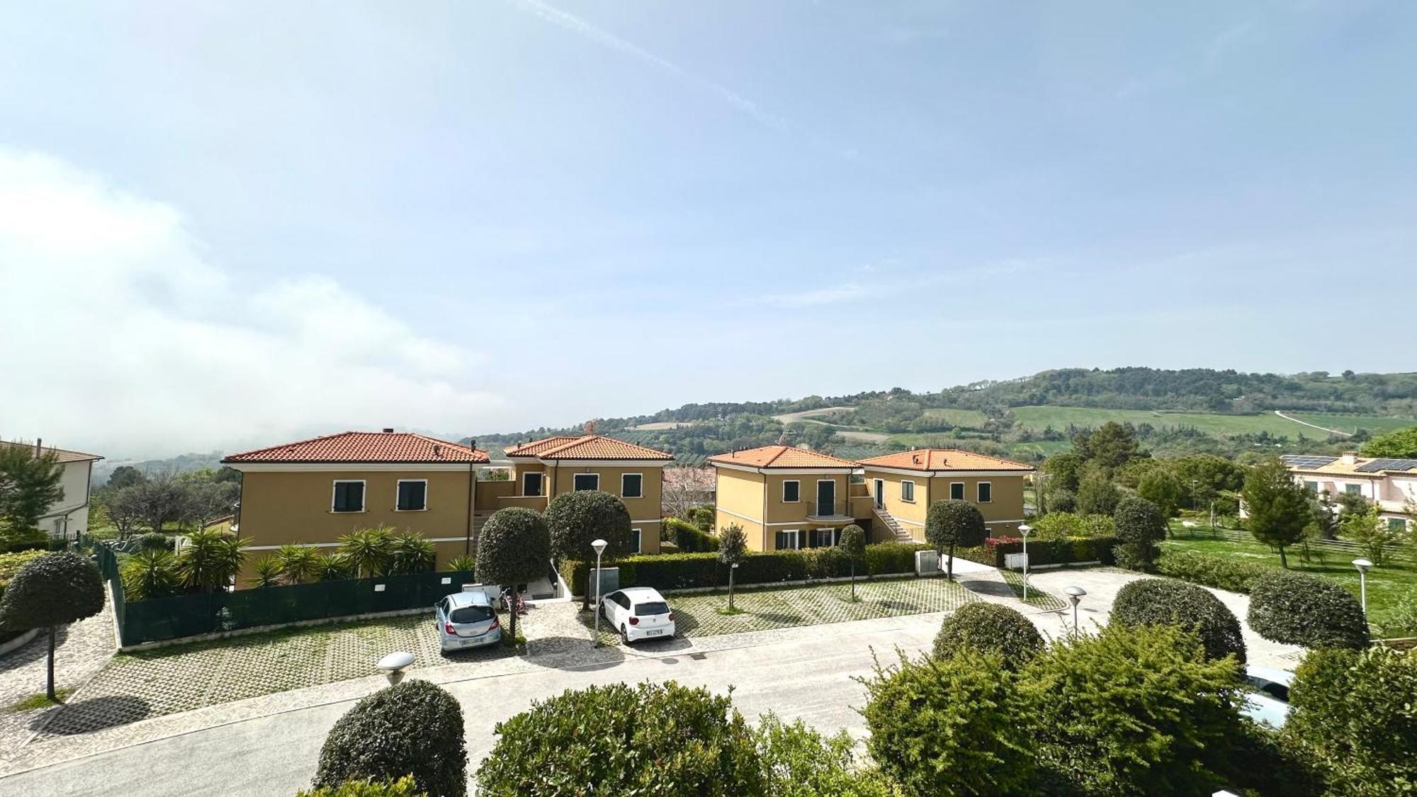 S334 - Sirolo, Meraviglioso Trilocale Panoramico Eksteriør billede